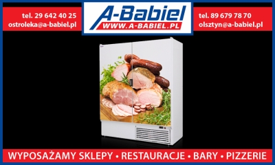 Szafa chłodnicza Rapa Sch-Z 1600 oklejane drzwi LOGO - A-Babiel Olsztyn