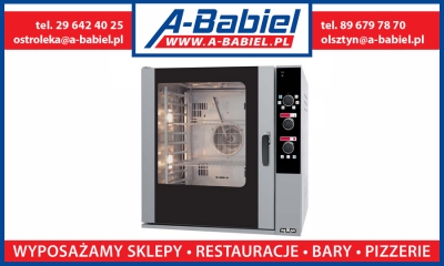 Piec konwekcyjno-parowy MBM FEMD108 elektryczny 10xGN-1/1 z sytemem myjącym